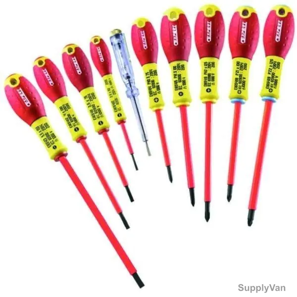 Expert Insulated Screwdriver Set, E160912, 10PCS