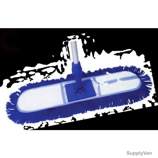 Moonlight Acrylic Dust Control Mop With Stick, 60CM, Blue
