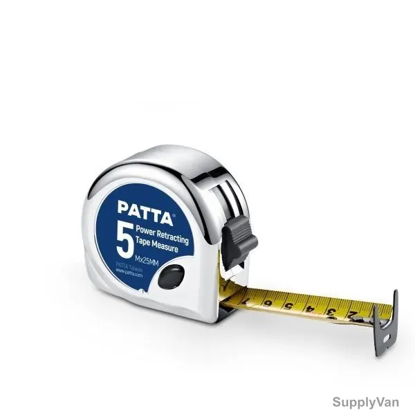 Patta Power Retracting Tape Measure, 7.5 Mtrs