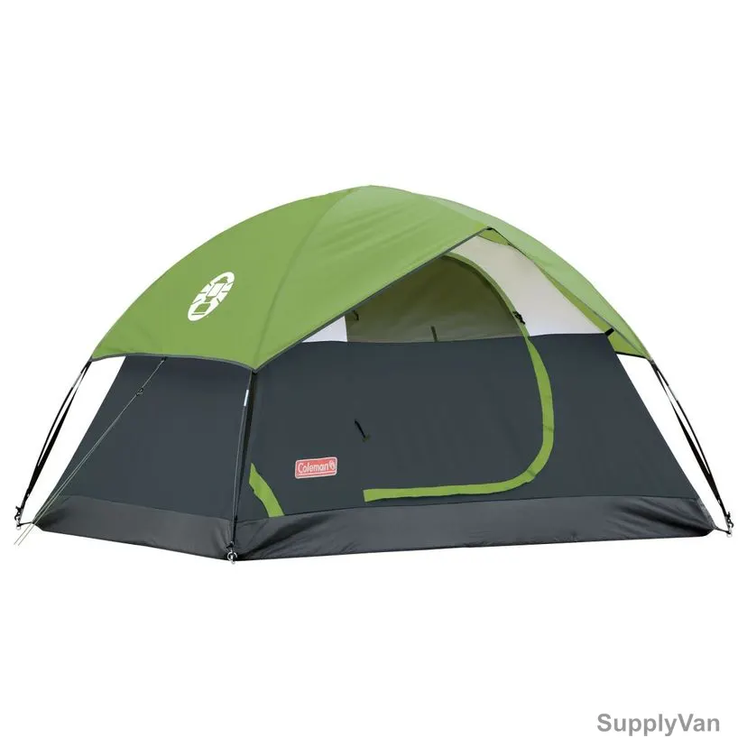 Coleman Sundome Tent, 2000026682, 2 Persons, Green — image 1