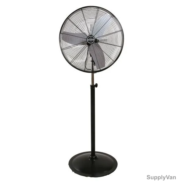 Orient Electric Stand Fan, STAND AC 24, 600MM, 200W, 1375RPM, Silver