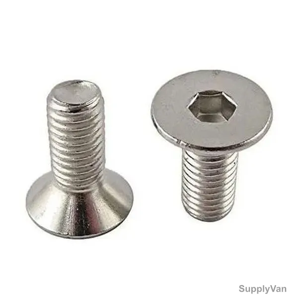 Allen Head Bolt, Mild Steel, M3 Dia x 25MM Thread Length, 100 Pcs/Pack