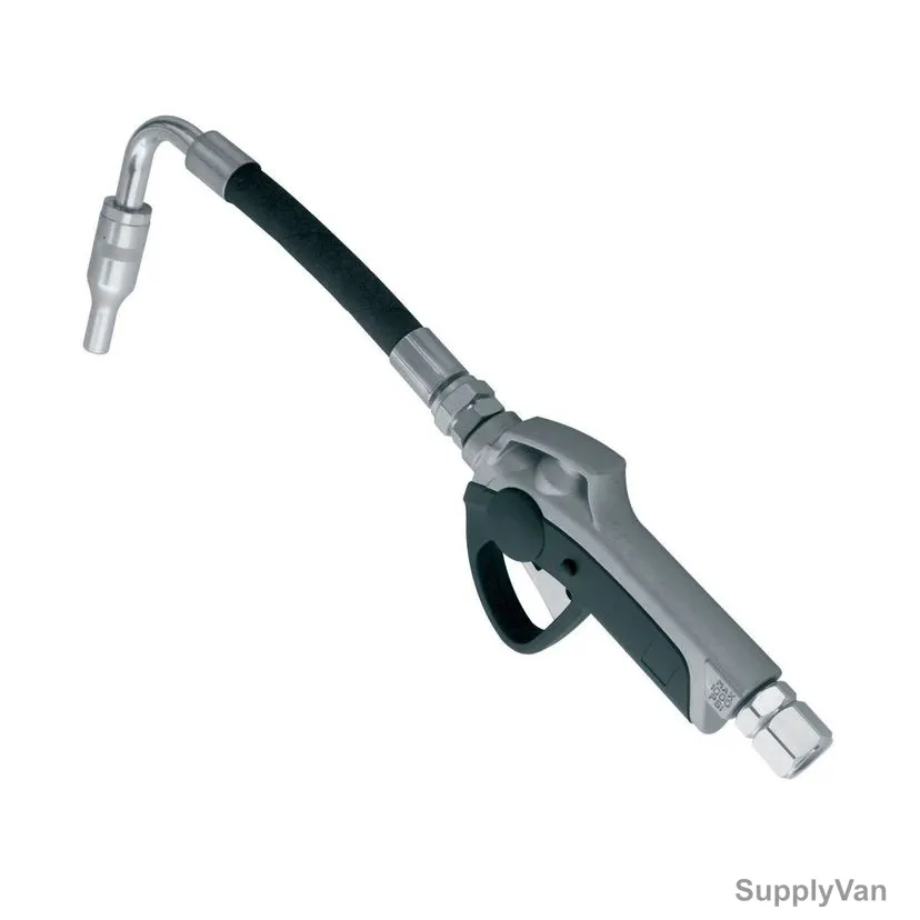 Piusi Easy Oil Nozzle With Flexible Spout, F00966140, 70 Bar, 30 Ltrs/Min Flow Rate