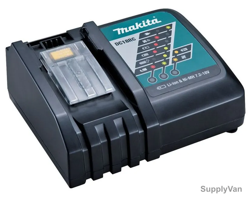 Makita Cordless Battery Charger, DC18RC, 18V
