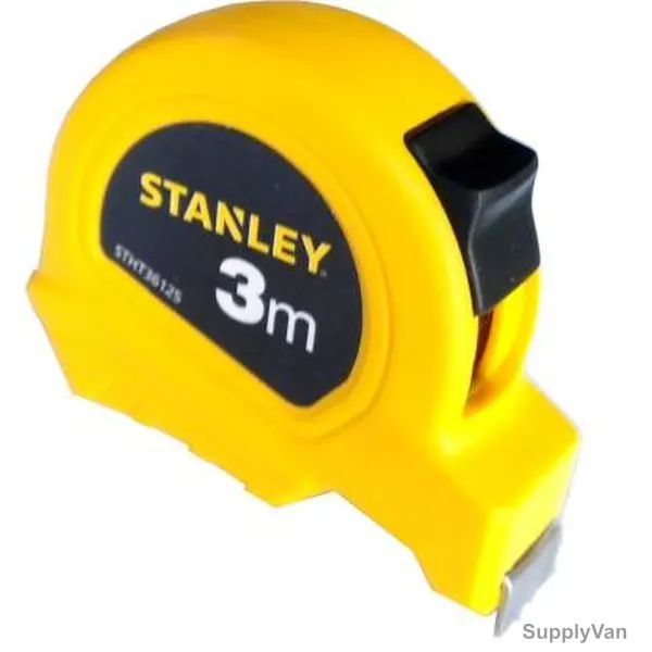 Stanley Short Measuring Tape, STHT36125-812, 3 Mtrs Length — image 1