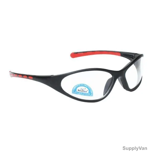 Vaultex Safety Spectacle, V201, Clear
