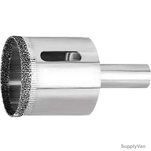 Mtx Glass/Ceramic Tile Drill Bit, 726109, Steel, 10 x 67MM, 2 Pcs/Pack