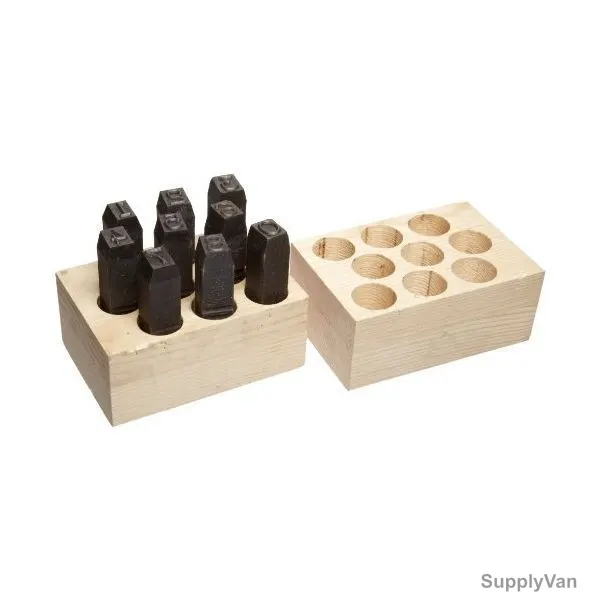 Young Bros Full Character Stamp Figure Set, 09095, 1/2 Inch, 9PCS
