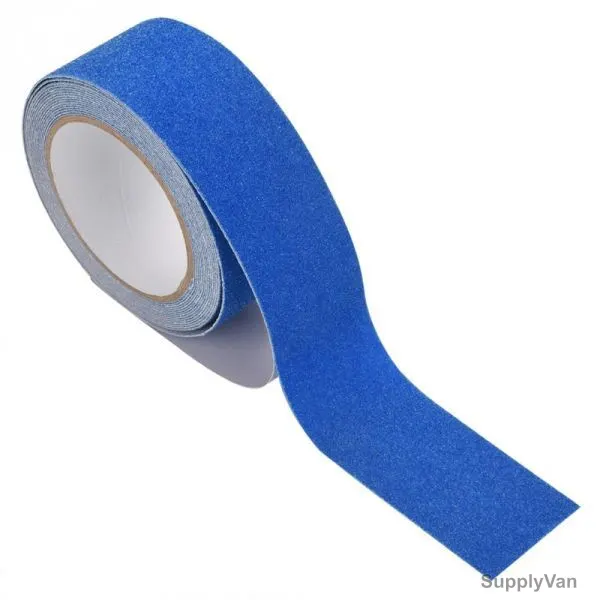 Anti-Slip Tape, 25MM x 5 Mtrs, PVC, Blue — image 1