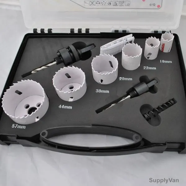 Makita Hole Saw Assortment, D-16938, 6PCS