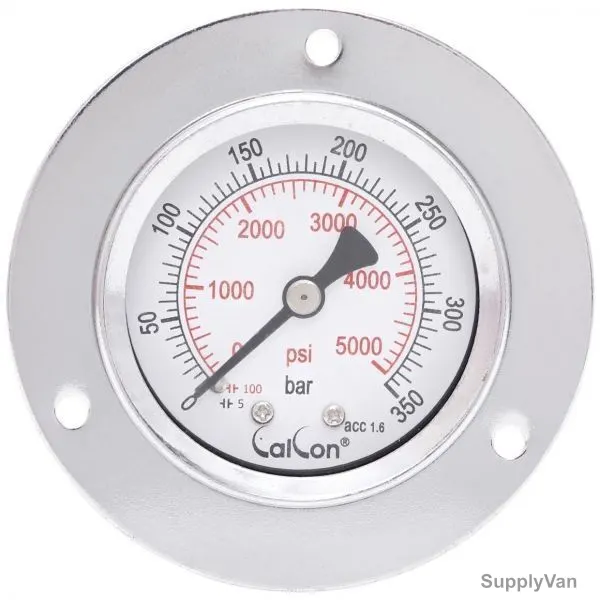 Calcon Pressure Gauge, CC10E, 50MM, 1/8 Inch, BSP, 0-350 Bar — image 1
