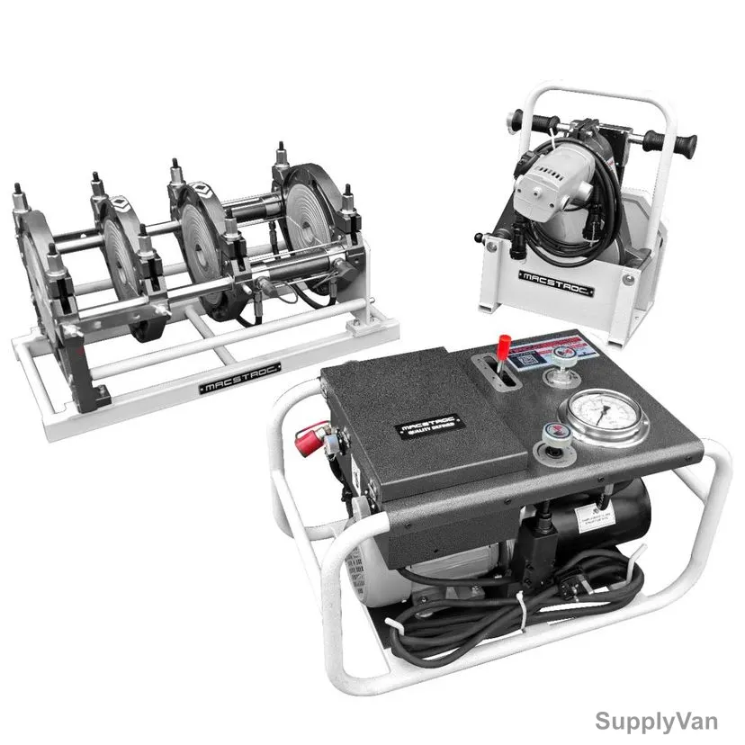 Macstroc HDPE Butt Fusion Welding Machine, MACFUSION160, 2.45KW, 220-230V, 0-7Mpa — image 1