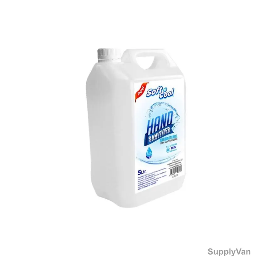 Soft n Cool Hand Sanitizer, HSMHS5L, 5 Ltrs
