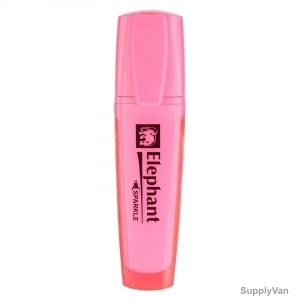 Elephant Highlighter, 206888BX, Pink, PK12