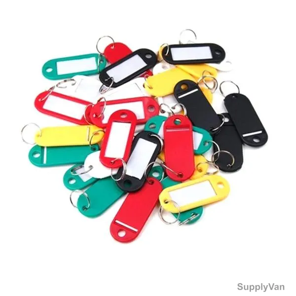 Modest Key Tags, MS564, Plastic, Multicolor, 100 Pcs/Pack — image 1