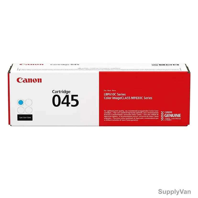Canon Original Toner Cartridge, CRG045C, 1300 Pages, Cyan — image 1