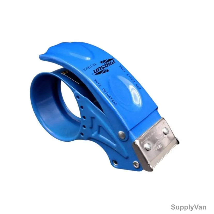 Prosun Heavy Duty Handheld Packing Tape Dispenser, Metal, 50MM, Blue — image 1