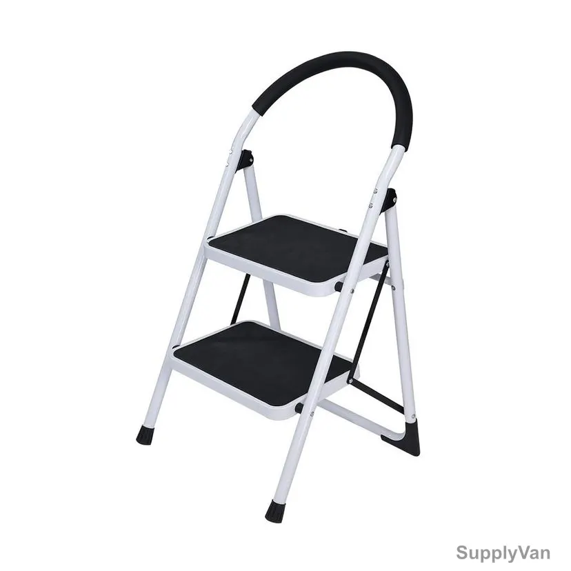 Topman Folding Step Ladder, STL2, Steel, 1+1 Steps, 870MM, 150 Kg Loading Capacity