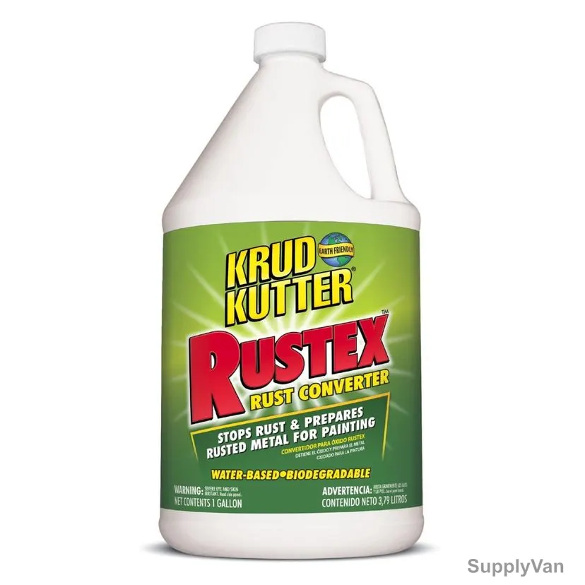 Krud Kutter Rust Converter, RX012, Rustex, 1 Gallon, Clear