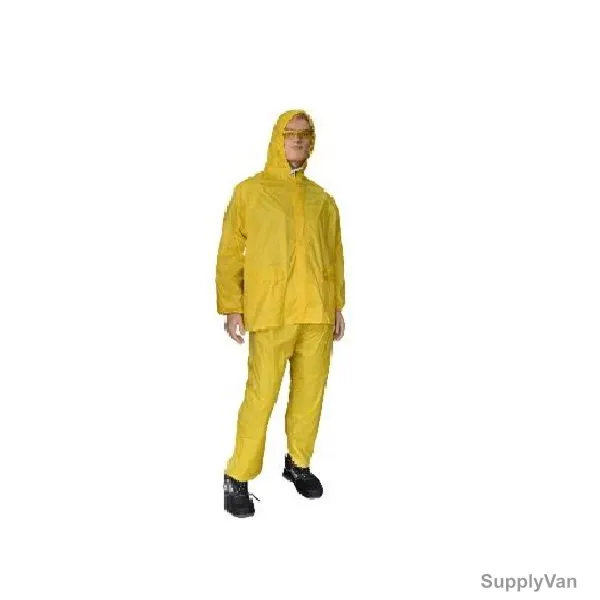 Gladious Rain Suit, G132060903, PVC/Polyester, L, Yellow