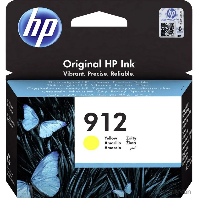 HP Original Ink Cartridge, 3YL79AE, 912, 8.29ML, 315 Pages, Yellow — image 1