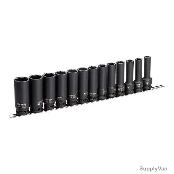 Stanley Deep Socket Set, STMT73917-8, 13PCS