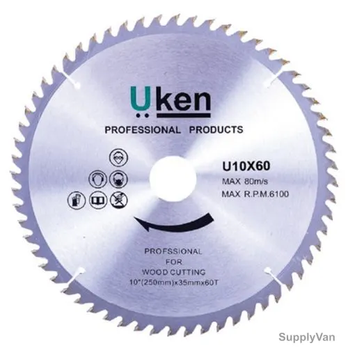Uken Circular Saw, U5X30, 125 x 22.23MM, 30 Teeth
