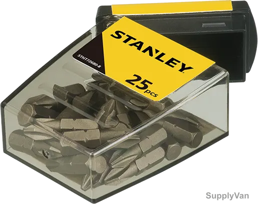 Stanley Screwdriver Bit Set, STHT72680-8L, 25Pcs