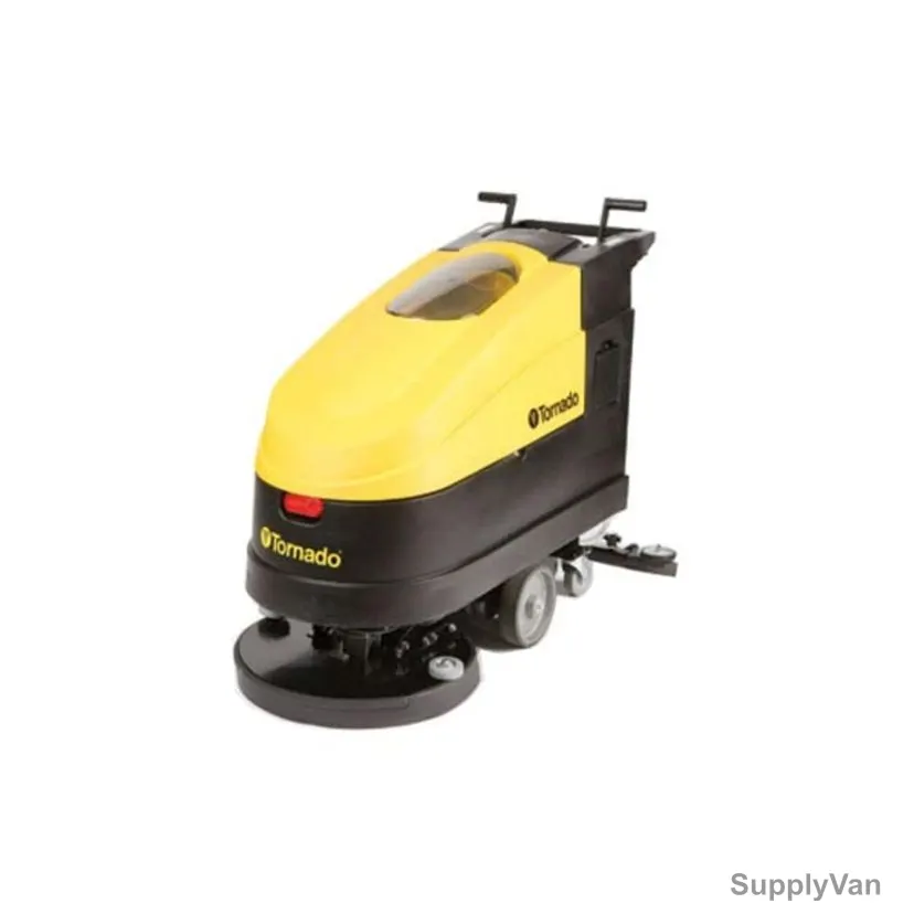 Tornado Brush Drive Floor Scrubber, EZ20-B, 24V, 200 RPM, 20 Inch Cleaning Path Width