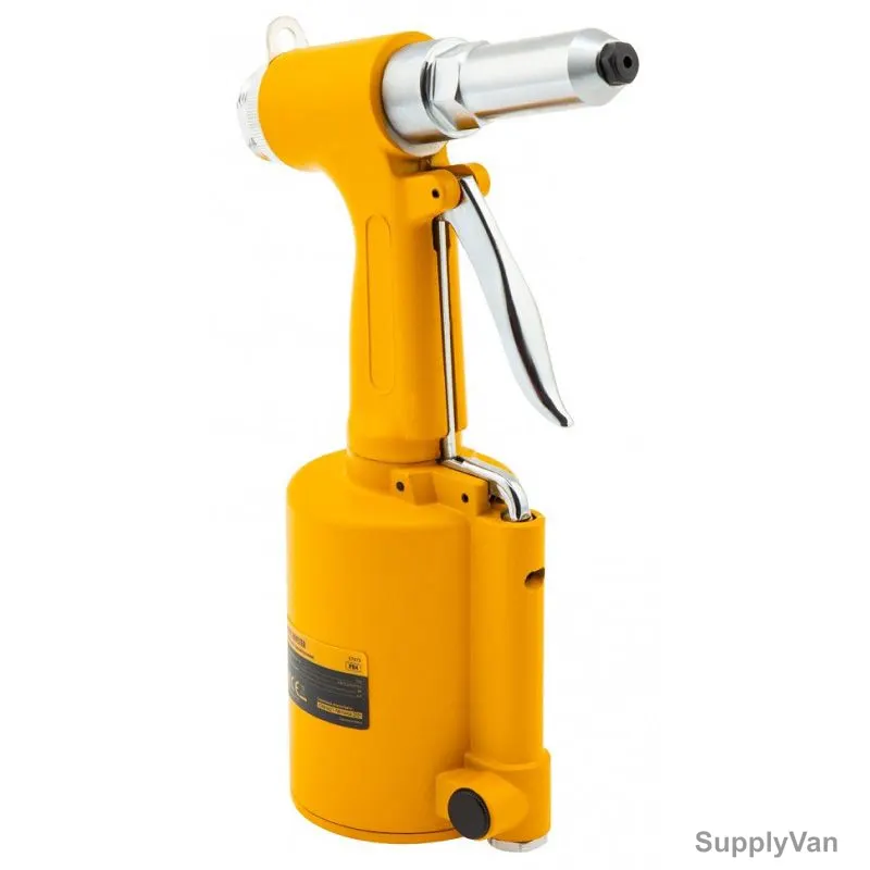 Denzel Pneumatic Riveter, PR4, 1/4 Inch Inlet Size, 85 L/Min, 2.4-4.8MM Rivet Dia — image 1