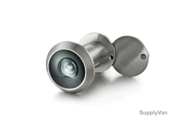 Dorfit Door Viewer with Cover, DTDV002, Zinc Alloy, Satin Nickel