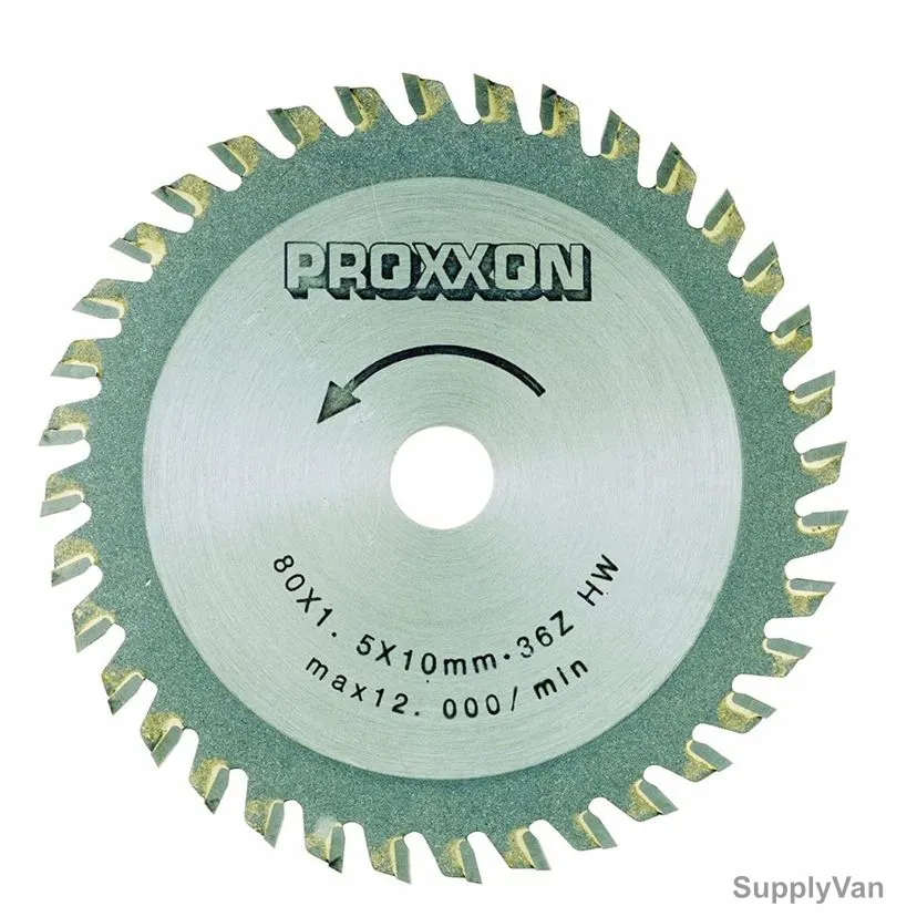 Proxxon Carbide Tipped Saw Blade, PRX-28732, 80MM Dia