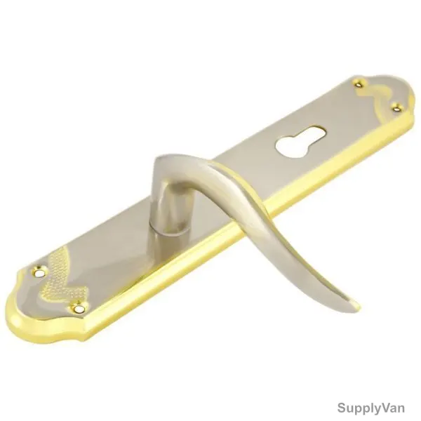 Robustline Lever Handle With Lock, Multi color, Zinc