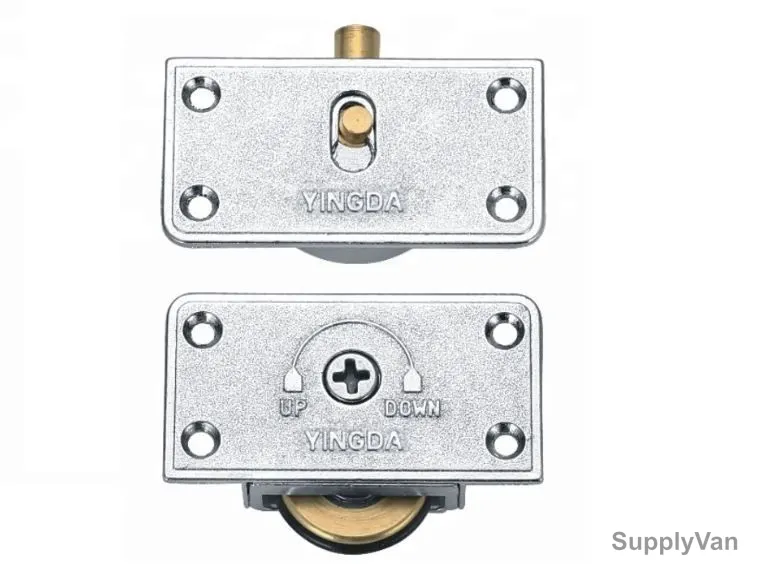 Yingda Large Sliding Door Wheel, YD-321, Zinc Alloy, Chrome — image 1