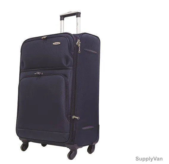 Traveller Trolley Bag, TR-1018, Nylon, 20 Inch, Black