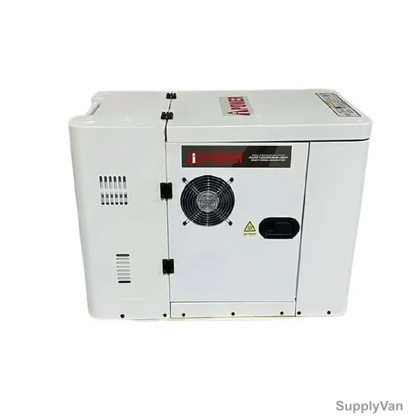 AiPower Silent Diesel Generator, ADG12000ES, 9000W, 13 HP, 15 Ltrs, 633CC