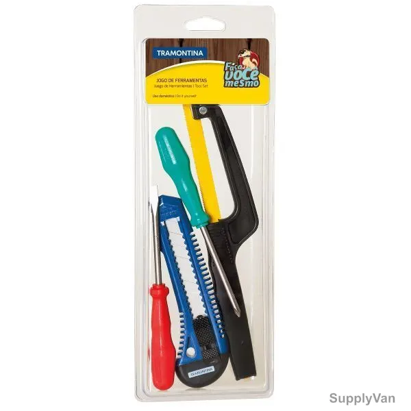 Tramontina Hand Tool Set, 43408304, 4 Pcs/Set — image 1
