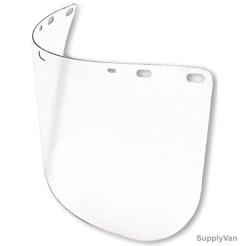 Tuf-Fix Replacement Visor, VC-F011, Polycarbonate, Clear