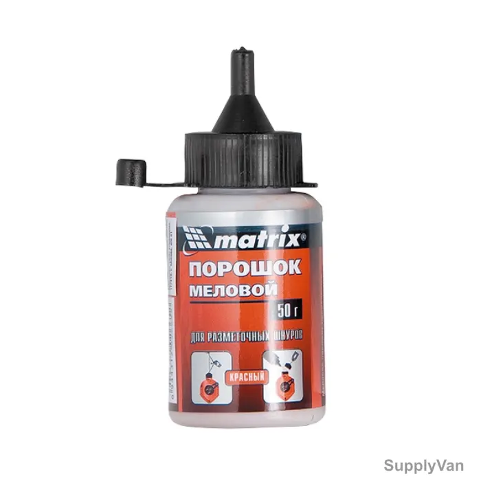 Mtx Chalk Powder For Marking Cord, 848579, 50GM, Red