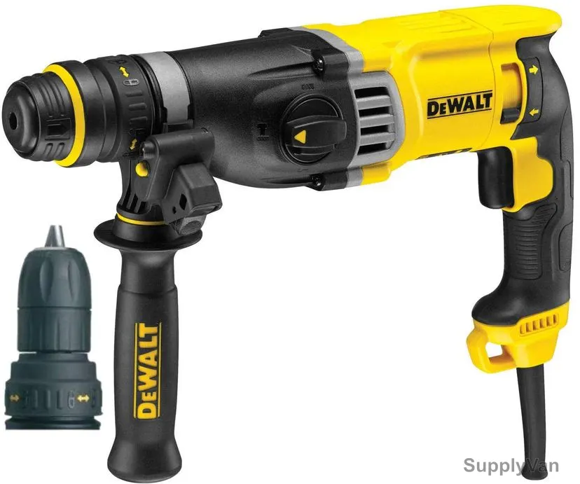 Dewalt Hammer Drill, D25144K-B5, SDS-Plus, 28MM, 900W, Yellow and Black