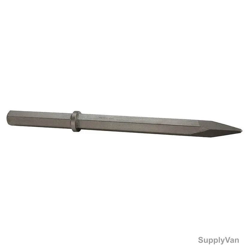 Energy Pointed Chisel For EB-30 Pneumatic Breaker, 1.25 Inch Shank Size x 540MM Length
