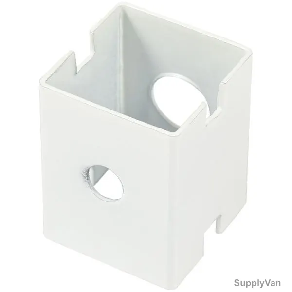 Grid To Wall Bracket, 4x4CM, White