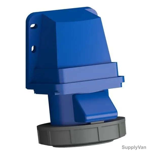 ABB Pin and Sleeve Connector, 232BRS6W, 3 Pole, 32A, Blue