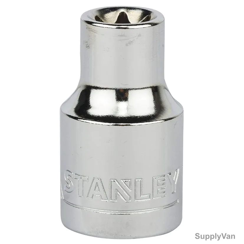 Stanley 6 Point Torx Socket, STMT73364-8B, 1/2 Inch Drive, E12