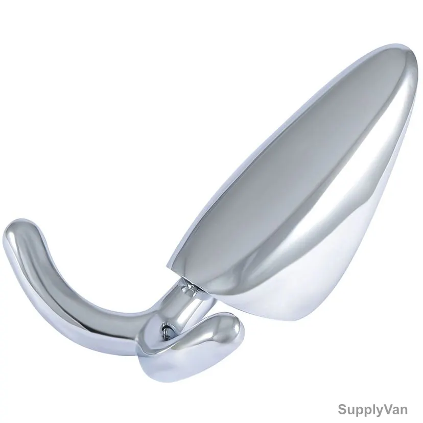 Linisi Single Robe Hook, 89182, Silver Colour, Brass — image 1