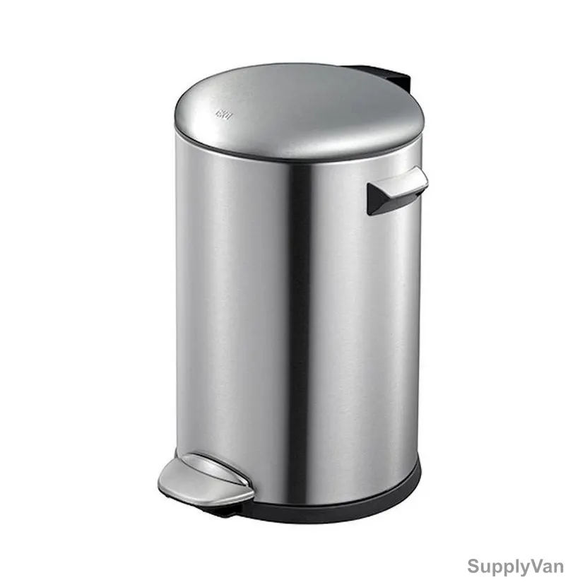 Eko Pedal Trash Bin, SS46-8, Stainless Steel, 8 Ltrs, Silver