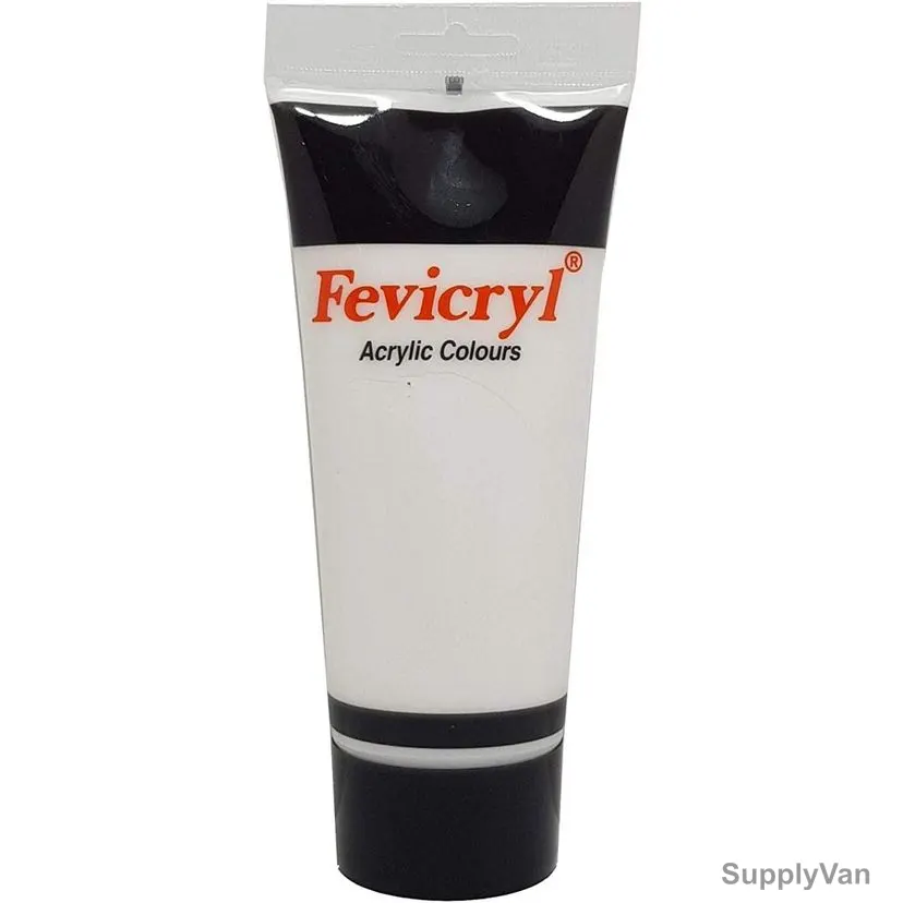 Pidilite Acrylic Color, AC21, Fevicryl, 200 ML, White