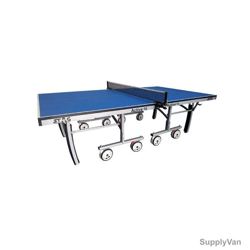 Stag Table Tennis Table, ACTIVE-19D, 19MM Thk, 2740MM Length x 1525MM Width x 760MM Height — image 1