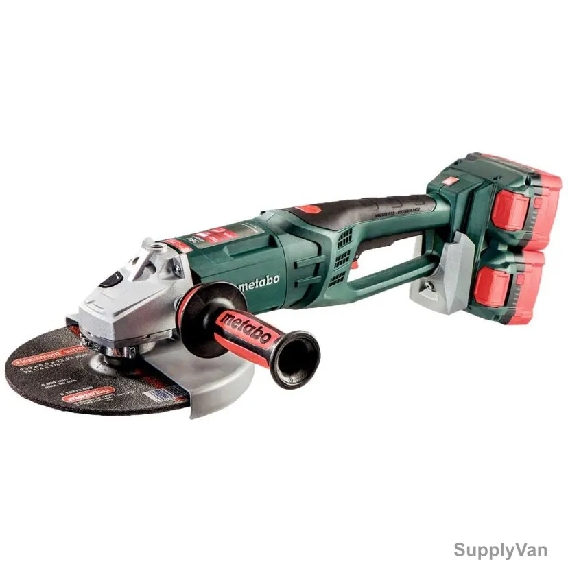 Metabo Cordless Angle Grinder With MetaLoc Case, WPB-36-18-LTX-BL-230, 601030420, 18V, 230MM