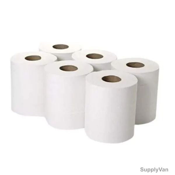 Maxi Roll, 2 Ply, 600GM, White, 6 Pcs/Pack